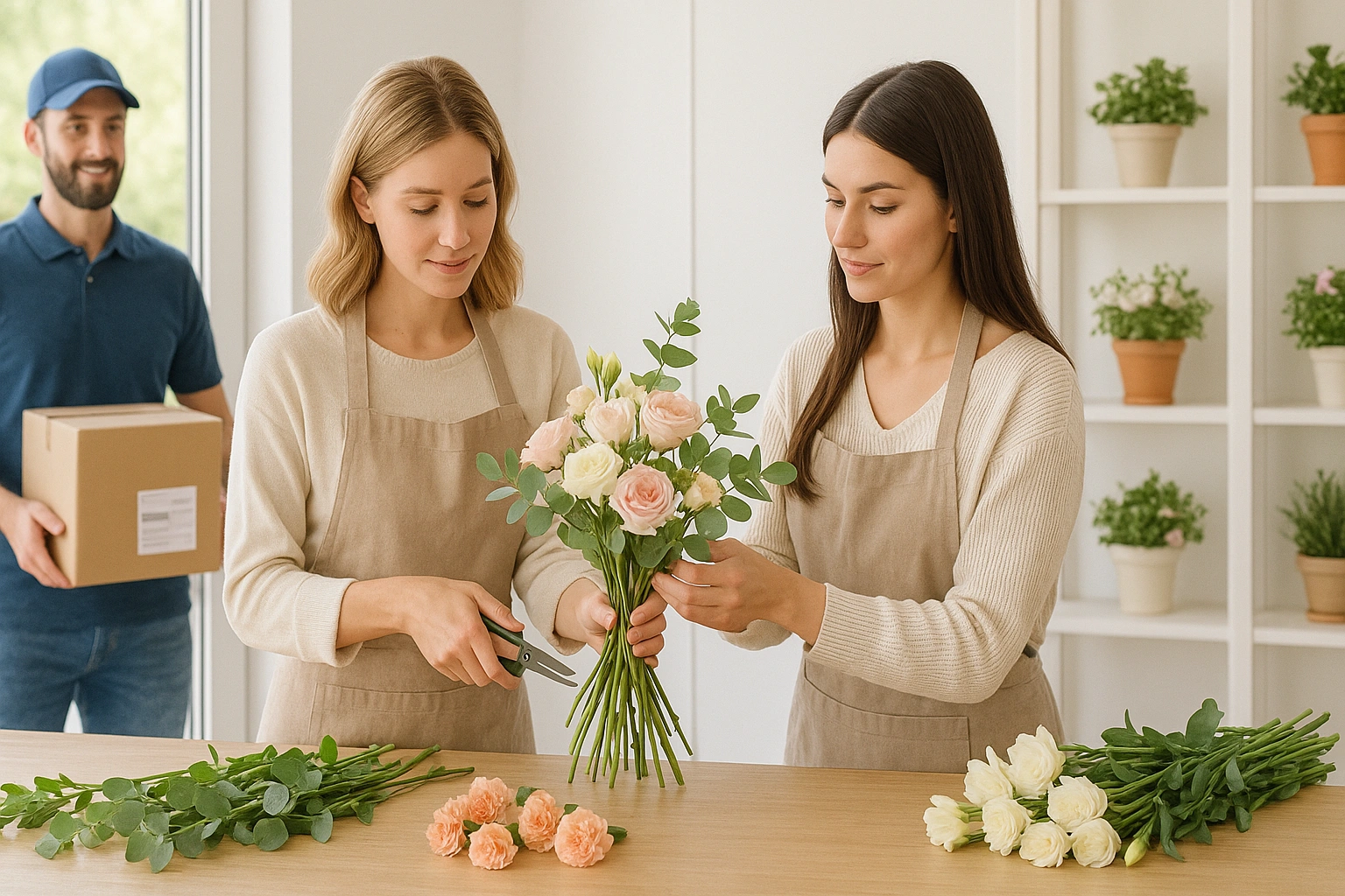 fleuriste boutique fleurs livraison